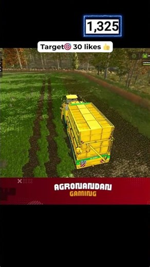 Bean Harvest Time! Farming Simulator 25 Gameplay #shorts