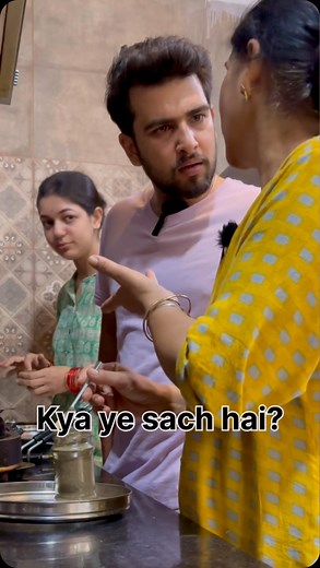 6.2M views · 10K reactions | Ap batao 藍藍 #relatable #comedy #familytime #familycomedy #comdey #familycontent | KakuandCharu | Facebook