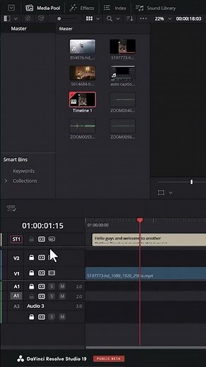 Can’t drag clips into the timeline in DaVinci Resolve?