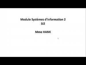 Le modèle conceptuel des traitements MCT