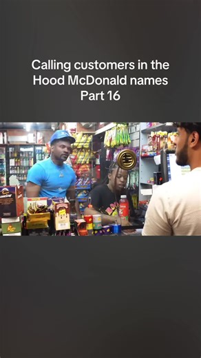 Calling customers in the Hood McDonald names part 16#gasstation #chicago #hood