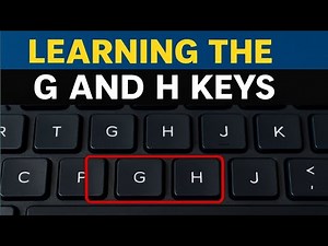 Typing Secrets: Master the G & H Keys FAST! 💻 (Boost Speed & Accuracy) #computer #computerbasics