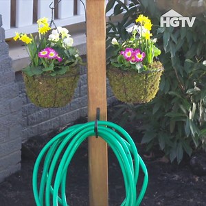 442K views · 1.5K reactions | Wrap up your hose storage problems with this handy and handsome solution.  Follow the full how-to >> https://hg.tv/2EEgisA  | HGTV | Facebook