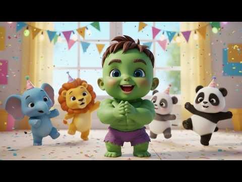 Birthday Cake Party Song 🎂🎉 | Happy Birthday Song for Kids | Nursery Rhymes & Baby Songs