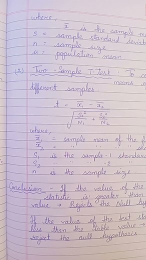 T-test(student's t-test)
