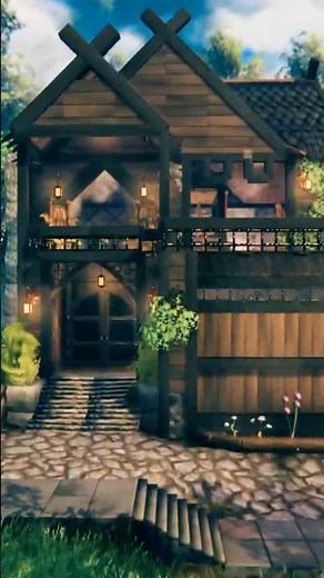 I Built A Two Story House In Valheim