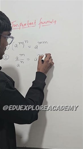 Exponential Formula #shorts #formula