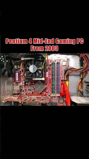 Pentium 4 Gaming PC from 2003 – Final Showcase