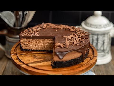 Chocolate Cheesecake Recipe (New York Style)