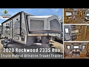 Hybrid Expandable RV 2020 FOREST RIVER ROCKWOOD ROO 233S Pop Out Colorado Camper