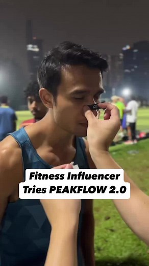 Fitness Influencer Reviews PEAKFLOW 2.0 Nasal Tape