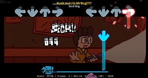Rush but its MrBug!?!? Mod for Friday Night Funkin' | FNF Mods