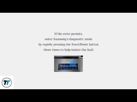 How To Fix Samsung Dishwasher Error Code AE6 – Communication/Relay Fault Fix