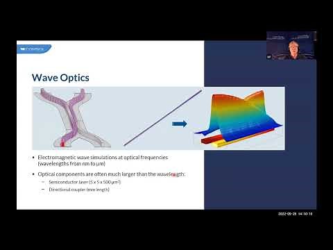 Optical waveguides simulation comsol - May2022