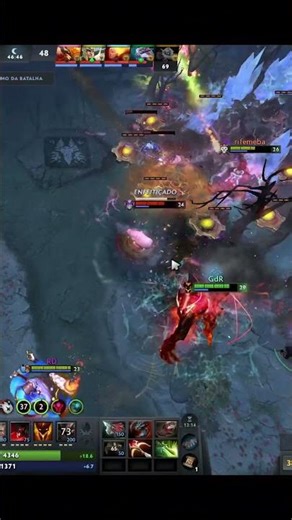 💀 Shadow Fiend Melts Them in Seconds! | Dota 2 Shorts