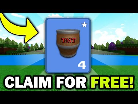 How to get FREE TNT in Build a boat for Treasure ROBLOX