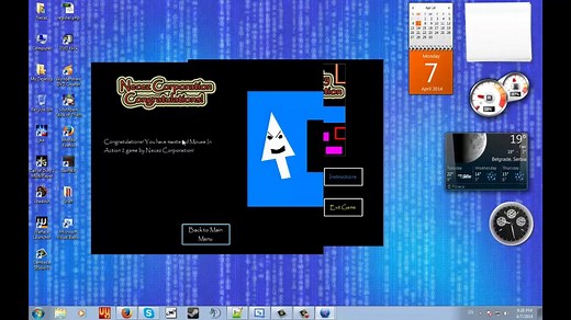 Maze Game in Visual Basic, Code included! Mouse in Action!