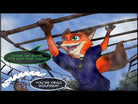 Nick x Judy 8 Spider Nick Wilde Zootopia Comic English