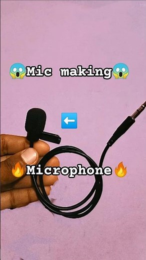 How To Make Mic At Home | Diy mic | Lifehacks | #mic #shorts