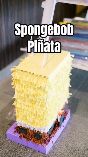 Spongebob Easy Piñata 🪅 #shorts
