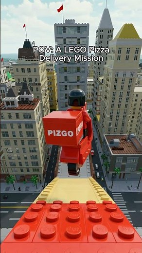 Epic LEGO Pizza Delivery Adventure!