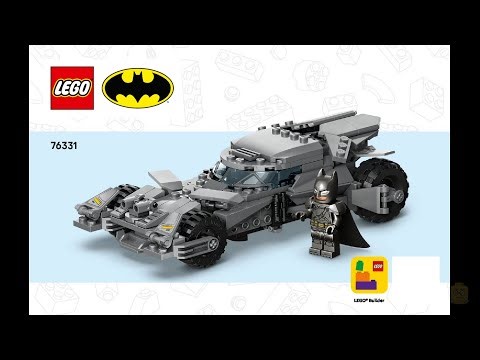 LEGO Super Heroes DC 76331 - Complete Batman v Superman Batmobile Instructions!