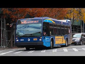 NYCT Bus: 2019 Novabus LFS #8639 on the Bx35 along 167th Street (November 2025)