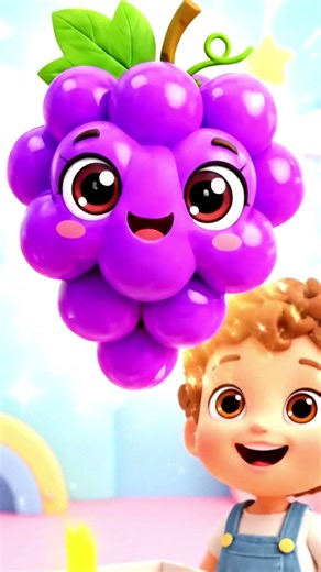 Fun Fruit Surprise 🍊🍇 | Learn Fruits with Mystery Box for Kids#shorts #shortvideo #forkids