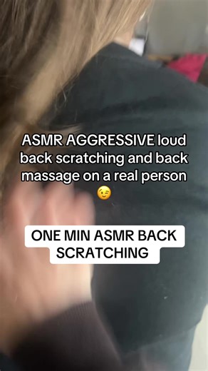 Aggressive Back Scratching and Massage ASMR