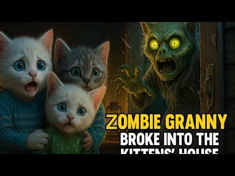 Zombie Granny Broke Into The Kittens’ House” | Unique Meow Vlog |