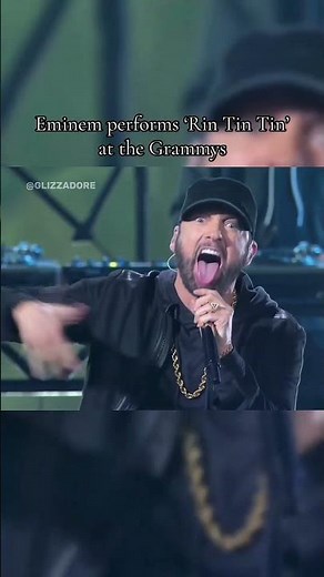 Eminem performs ‘Rin Tin Tin’ at the Grammys
