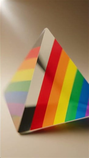 Prism Rainbow Glass Rotating (1080p HD)