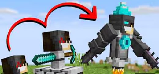 Minecraft, But You Can Upgrade Yourself