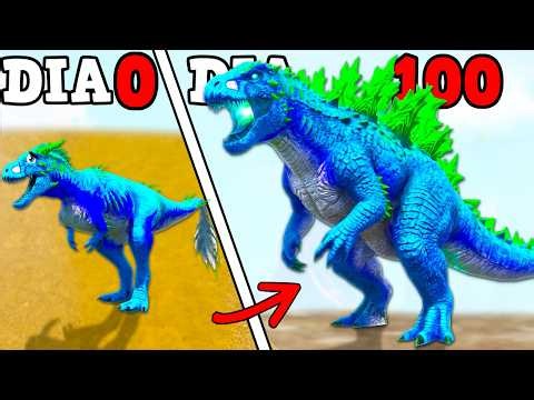 THE LITTLE LOST ALIEN DINO REX! EVOLVED INTO THE GIANT ALIEN GODZILLA!