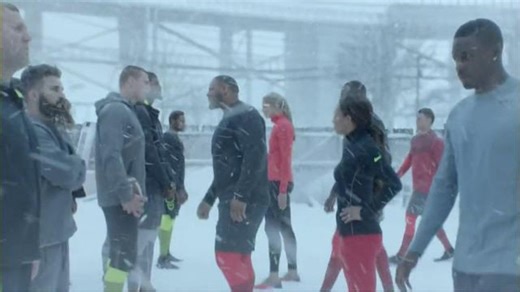 Nike TV Spot, 'Snow Day' Featuring Rob Gronkowski, Ndamukong Suh