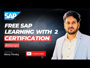 FREE SAP Certifications for all students and professors In 2026
