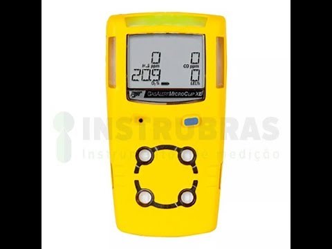 Calibração Gasalert MicroClip XT, XL e X3
