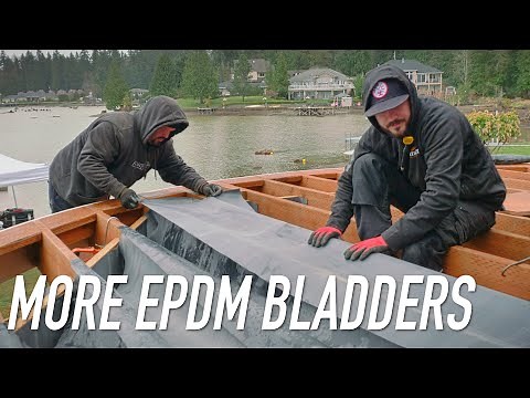 Build Update: Putting Bladders On The Lower Deck || Dr Decks