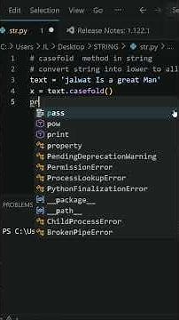 casefold function in python | casefold in python | python tutorial for beginners