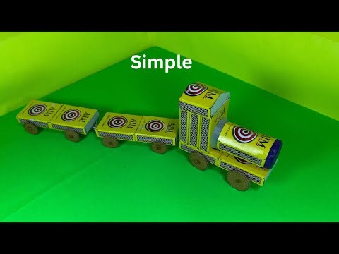 How to make Amazing Matchbox Train || Simple Train || Science Ideas 101