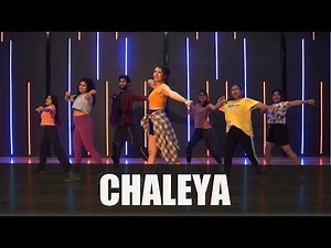 CHALEYA | JAWAAN | SHAHRUKH KHAN | FULL DANCE COVER | SIMPLE STEPS | CURLYGROOVES | DANCE FITNESS