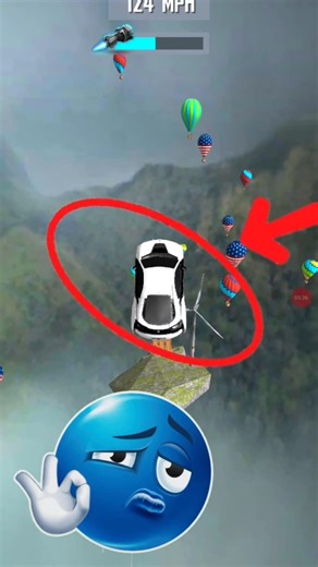 Bugatti,🏎️💨 flying 😱 OMG l Hemant gamer l #sho#shortvideo #shortsfeed #shortsviral #viralshorts