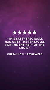 DISNEY VILLAIN. OCTO-WOMAN. PLUS-SIZE ICON. Unfortunate: The Untold Story of Ursula the Sea Witch - Musical Parody (16 ) ★★★★★ ‘UNSTOPPABLE, MESMERISING GENIUS… A STRICTLY NOT-FOR-KIDS CLASSIC’ ★★★★★ ‘DOES TO THE LITTLE MERMAID WHAT WICKED DID TO THE WIZARD OF OZ’ ★★★★★ ‘WICKEDLY CAMP’ ★★★★★ ‘HILARIOUSLY NAUGHTY’ ★★★★★ ‘PHENOMENAL… CAN I GIVE THIS SHOW 6 STARS?!’ ★★★★★ ‘THIS SASSY SPECTACLE HAD US BY THE TENTACLES FOR THE ENTIRETY OF THE SHOW’ Fresh from complete sell out runs at the Edinburgh F