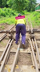 4.5K views · 34 reactions | It is used to transport goods for railway track maintenance. #track #railway #Bangladesh #used #goods #maintenance #Metarial #trolley #man #fbreelsfypシ゚ #reelsviralシ #new #video #foryouシ #follower | Shoriful Islam | Facebook