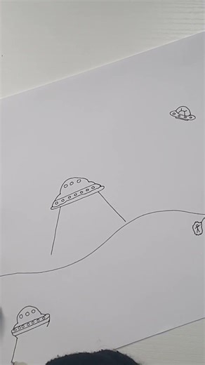 UFO 2 – Amazing UFO Drawing in Seconds #ufoキャッチャー