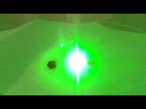 Testing Rubies Real vs Fake with Green Laser Pointer. How to tell if a Ruby is Real Authentic