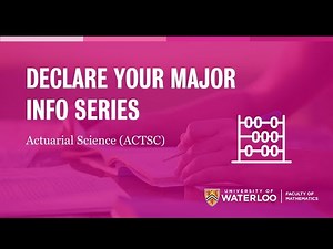 Declare your major: Actuarial Science