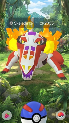 Full Evolved Crocodile Pokémon Spawn! #shorts #evolved #rare #pokemon #catch #gotcha #ultragoo