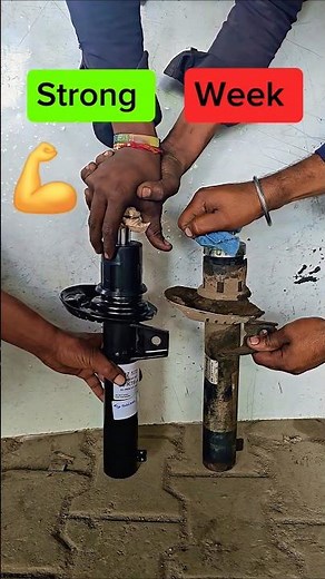 New vs Old Shock Absorber | Car Suspension Performance Test #suspension #shockabsorber #marutisuzuki