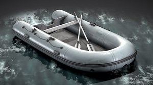 Inflatable boat - PBR VR Game Ready - Buy Royalty Free 3D model by miloszgierczak